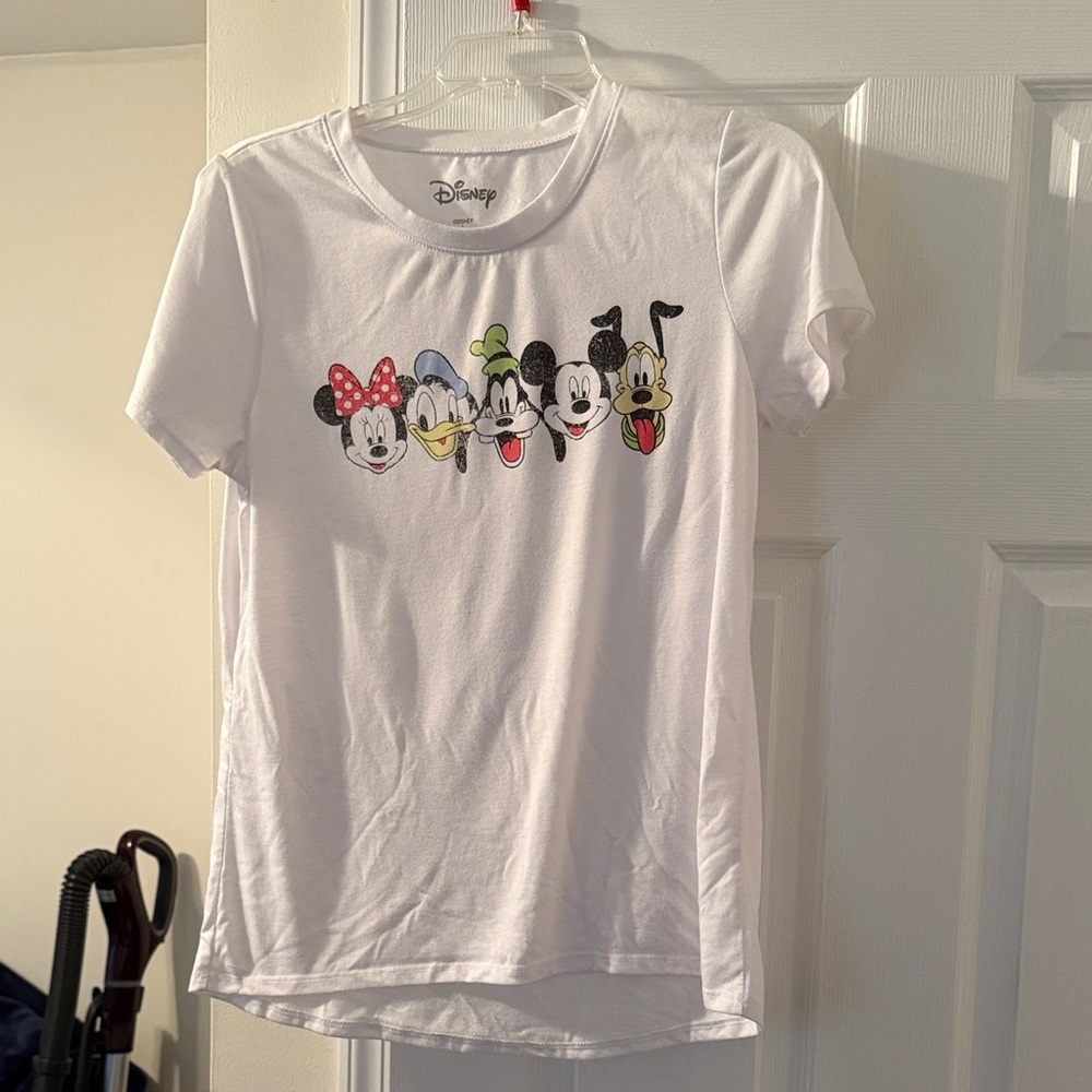 Disney White Tee with Classic Characters